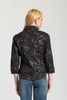 Image of APNY Apparel Metallic Floral Jean Jacket - Multicolor