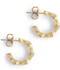 Image of Anabel Aram Bamboo Huggie Hoop Earring