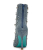 Image of Betsey Johnson Rocko Pearl Embellished Denim Bootie - Denim