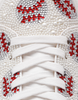 Image of Betsey Johnson Sidny Lace-Up Embellished Sneaker - Baseball