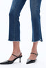 Image of Bayeas Mid Rise Cropped Stepped Hem Bootcut Jeans - Freeloop