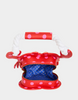 Image of Betsey Johnson Kitsch Shell Raiser Crossbody Bag - Red