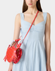 Image of Betsey Johnson Kitsch Shell Raiser Crossbody Bag - Red