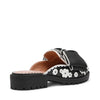 Image of Betsey Johnson Gladdys Embellished Bow Mule - Black/White