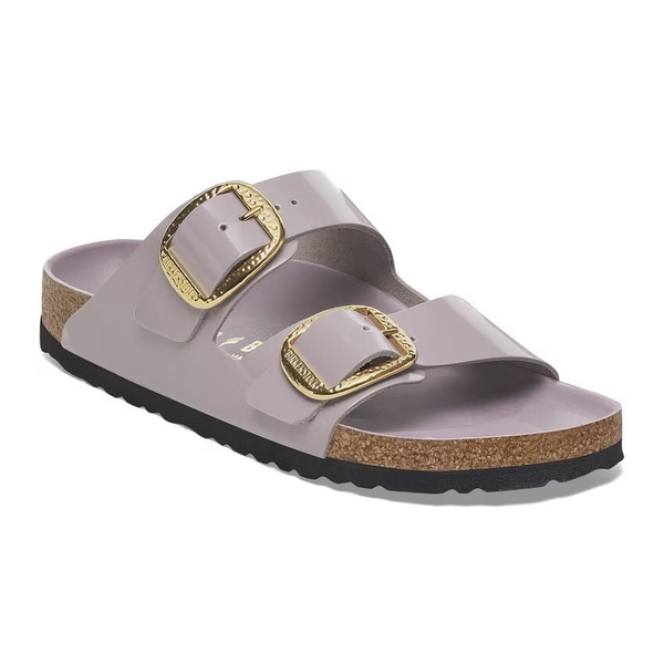 Birkenstock Arizona Faded Purple Hammered Big Buckle High