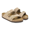 Image of Birkenstock Arizona Soft Footbed Sandcastle Nubuck