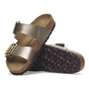 Image of Birkenstock Syndey Luxe Buckle Graceful Taupe Birko-Flor®