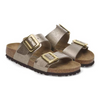 Image of Birkenstock Syndey Luxe Buckle Graceful Taupe Birko-Flor®