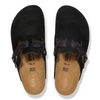 Image of Birkenstock Boston Braided Black Suede