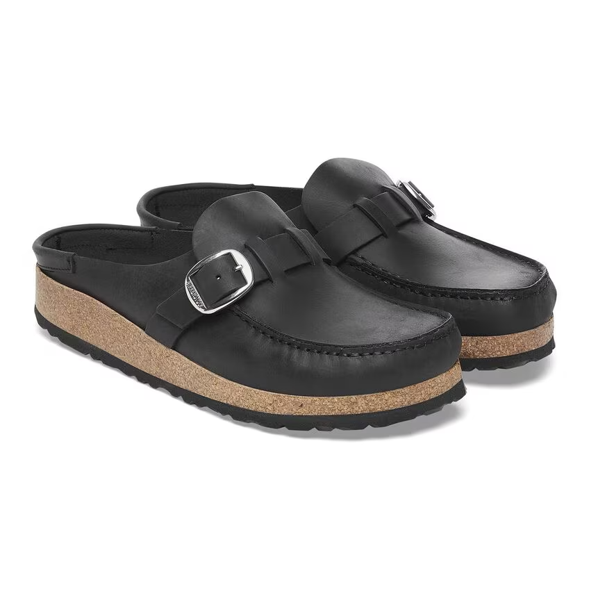 Birkenstock Buckley Black Oiled Leather