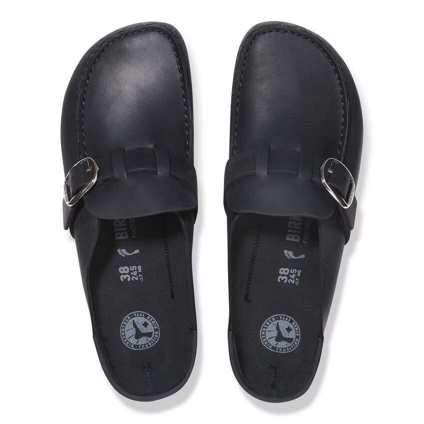 Birkenstock Buckley Black Oiled Leather