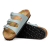 Image of Birkenstock Florida Floral Printed Footbed Pure Sage Birko-Flor®