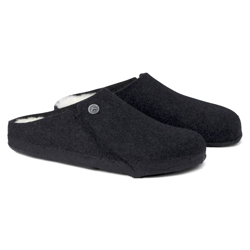Birkenstock Zermatt Shearling Slipper - Anthracite