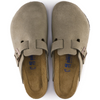 Image of Birkenstock Boston Soft Footbed Taupe Suede