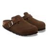 Image of Birkenstock Boston Soft Footbed Carafe Suede