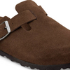 Image of Birkenstock Boston Soft Footbed Carafe Suede
