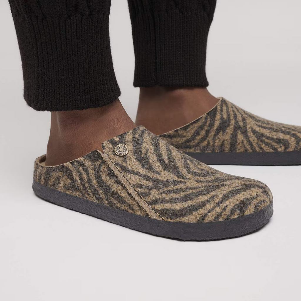 Birkenstock Zermatt Shearling Slipper - Zebra Toffee