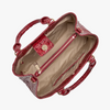Image of Brahmin Small Denise satchel - Volcanic Red Melbourne