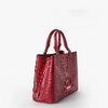 Image of Brahmin Small Denise satchel - Volcanic Red Melbourne