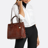 Image of Brahmin Caroline Satchel - Ultramarine Melbourne