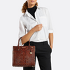 Image of Brahmin Caroline Satchel - Ultramarine Melbourne