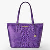 Image of Brahmin Medium Asher Tote - Cosmic Purple Melbourne