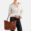 Image of Brahmin Aliza Tote - Volcanic Red Melbourne