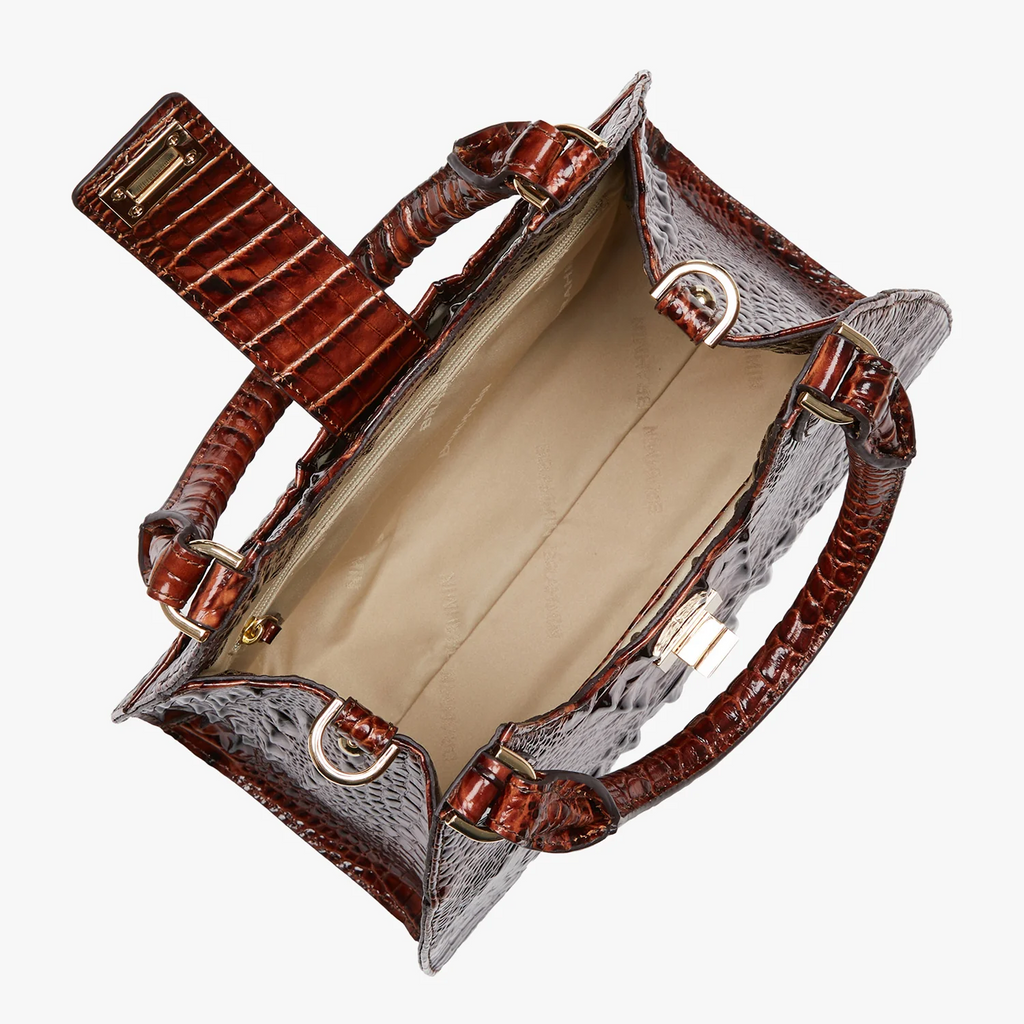 Brahmin Adrian Satchel - Pecan Melbourne
