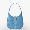 Image of Brahmin Fallon Shoulder Bag - Aura Blue Melbourne