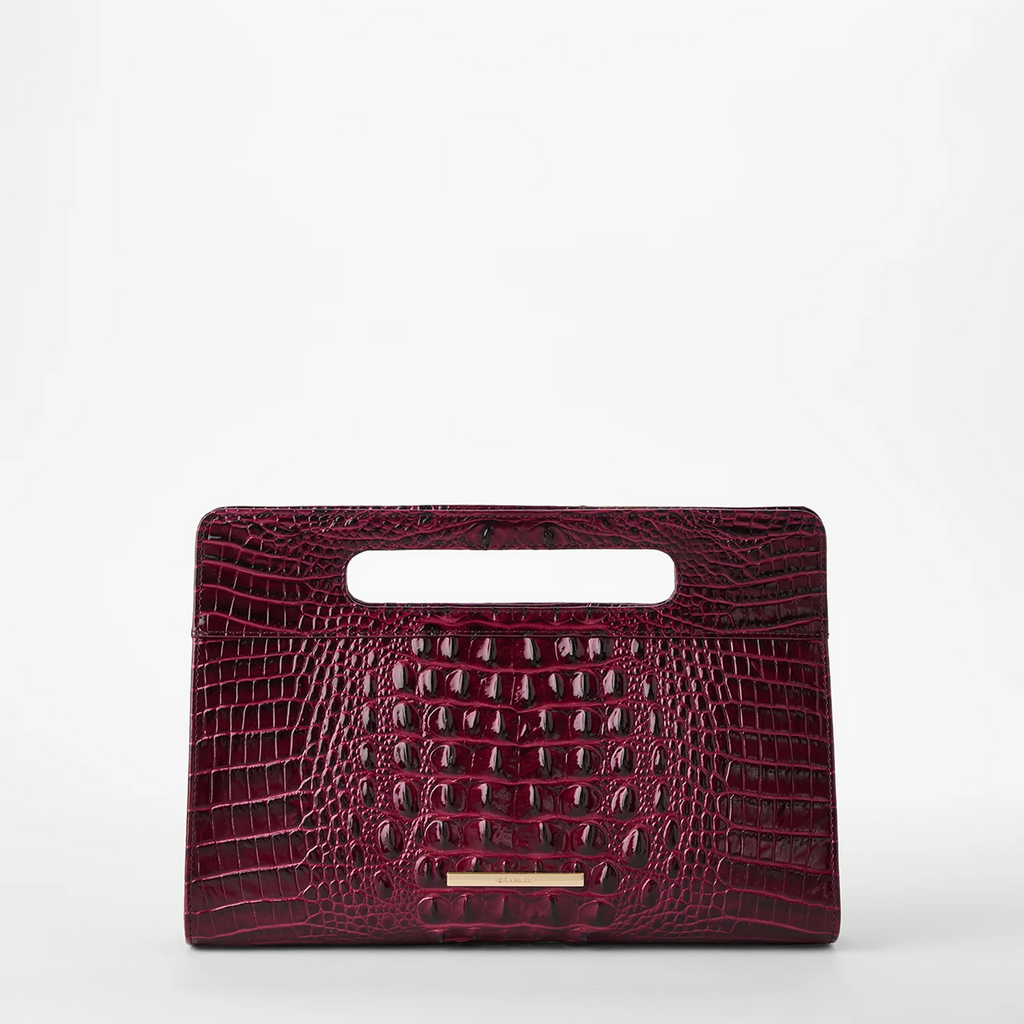 Brahmin Ravina Clutch - Cherry Lacquer Melbourne