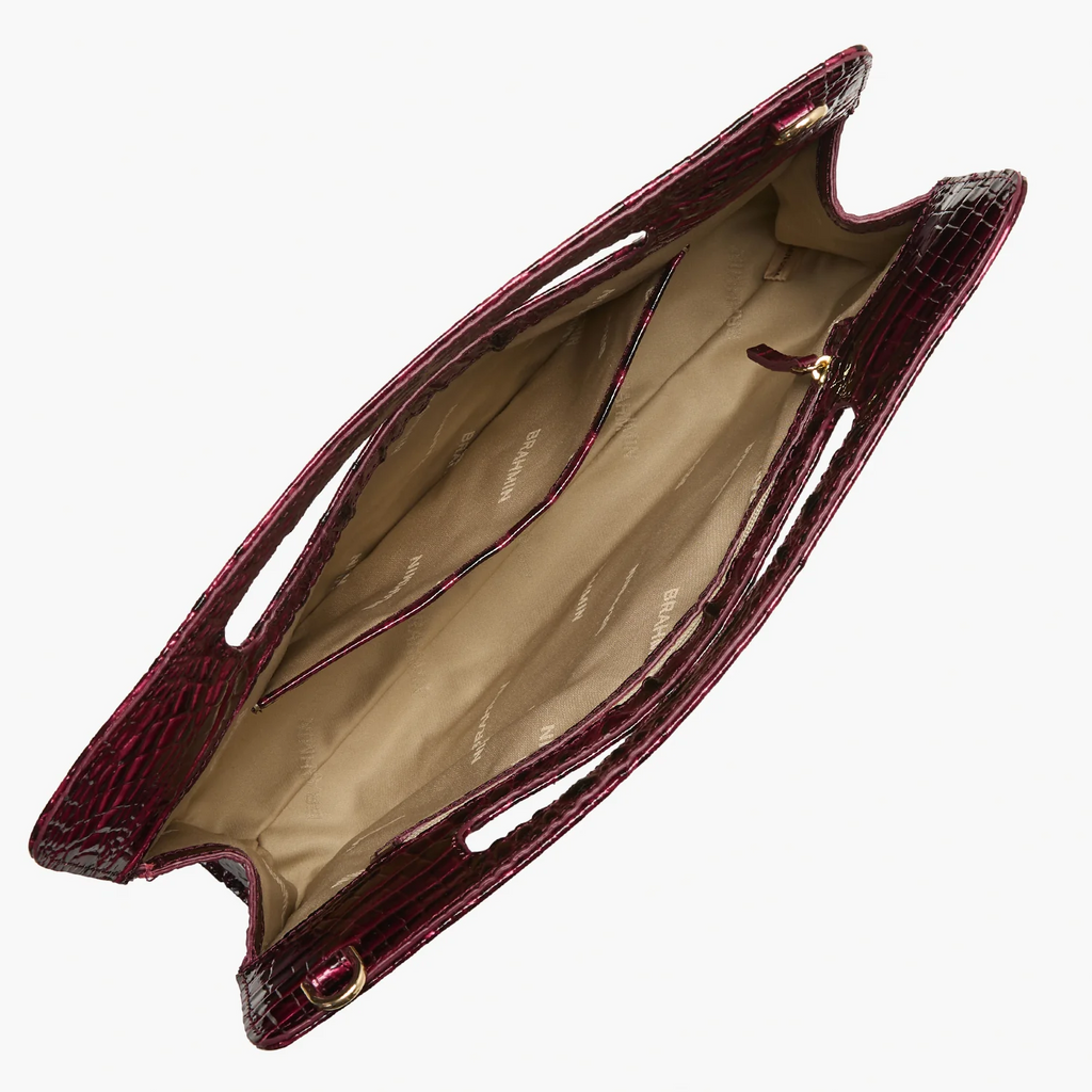 Brahmin Ravina Clutch - Cherry Lacquer Melbourne
