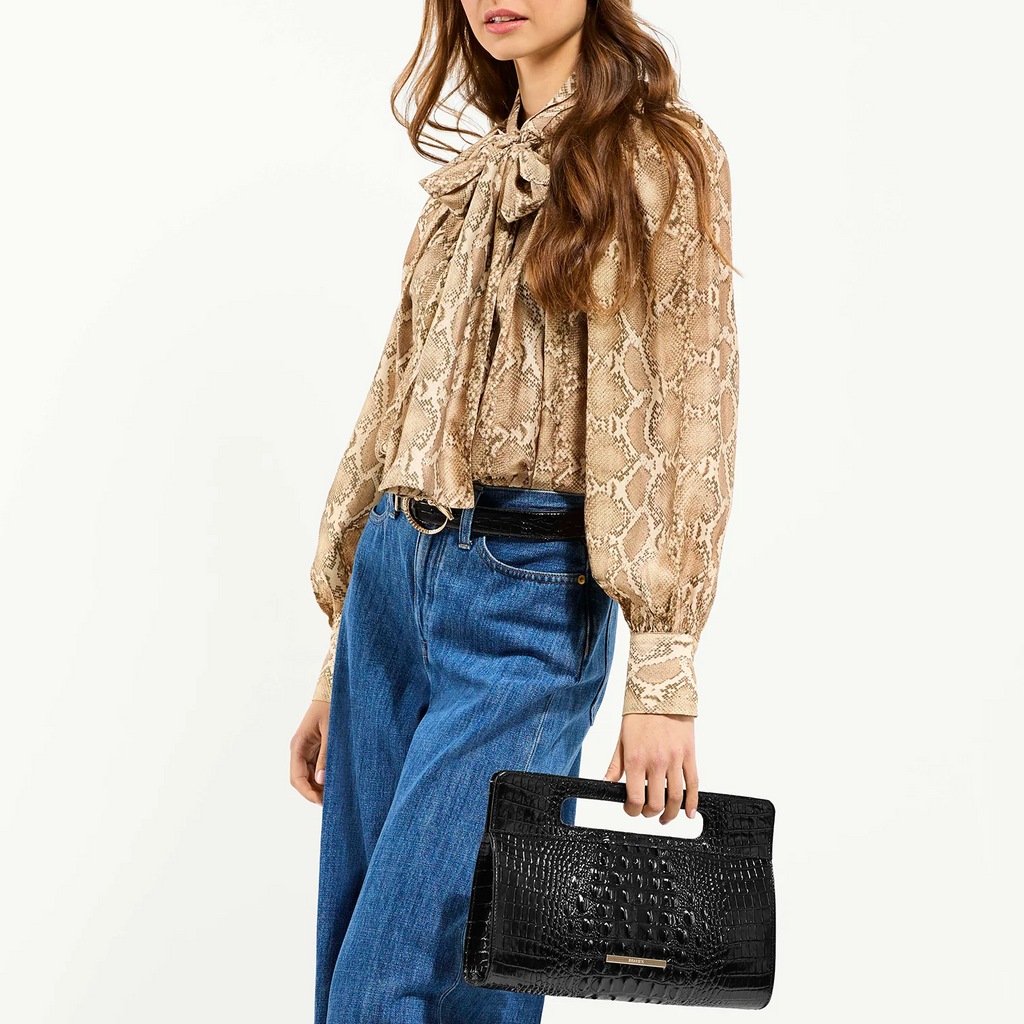 Brahmin Ravina Clutch - Cherry Lacquer Melbourne