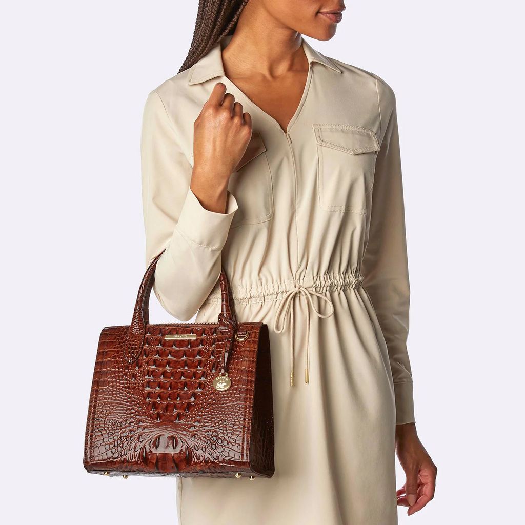Brahmin Small Caroline Satchel - Showtime Royale