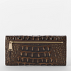 Image of Brahmin Cordelia Wallet - Chocolate Melbourne