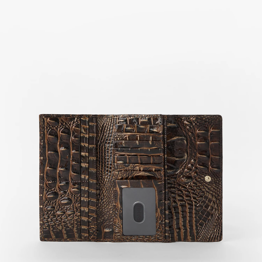 Brahmin Cordelia Wallet - Chocolate Melbourne