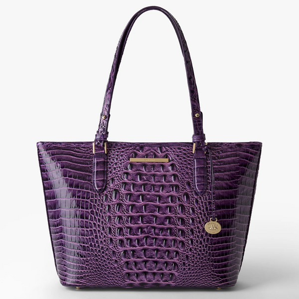 Brahmin Medium Asher Tote - Heroic Purple Melbourne