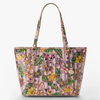 Image of Brahmin Medium Asher Tote - Pinstripe Petals Melbourne