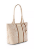 Image of Brahmin Medium Asher Tote - Ivory Helm