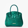 Image of Brahmin Rosetta Satchel - Mystic Green Melbourne