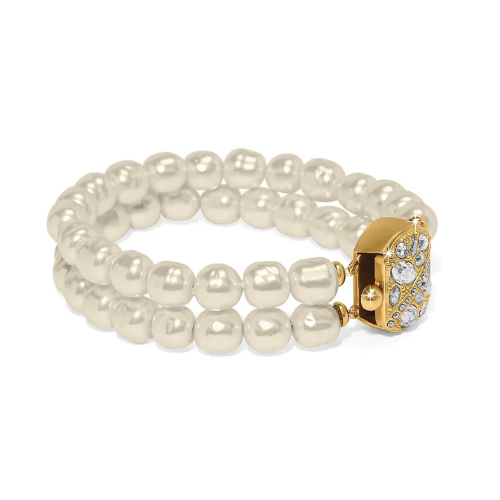 Brighton Trust Your Journey Double Pearl Bracelet