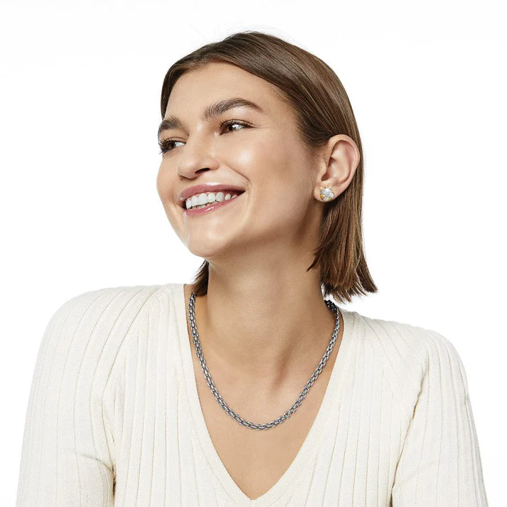 Brighton Athena Silver Chain Necklace