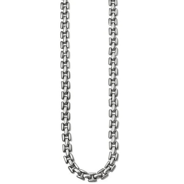 Brighton Athena Silver Chain Necklace