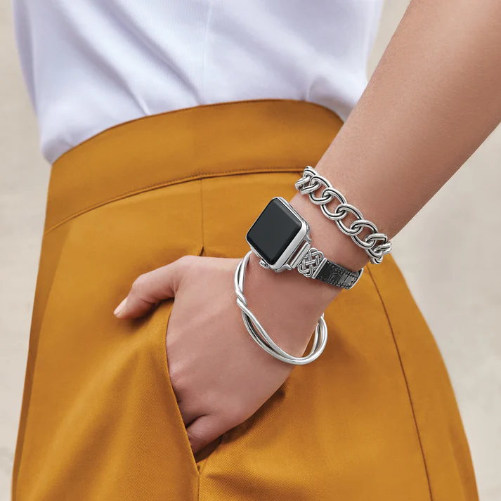 Brighton Interlok Reversible Leather Smart Watch Band