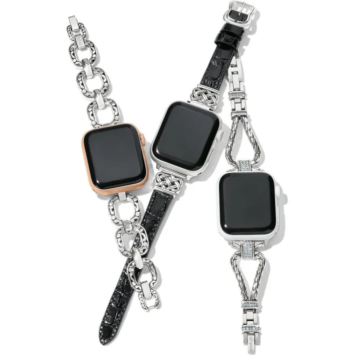 Brighton Interlok Reversible Leather Smart Watch Band