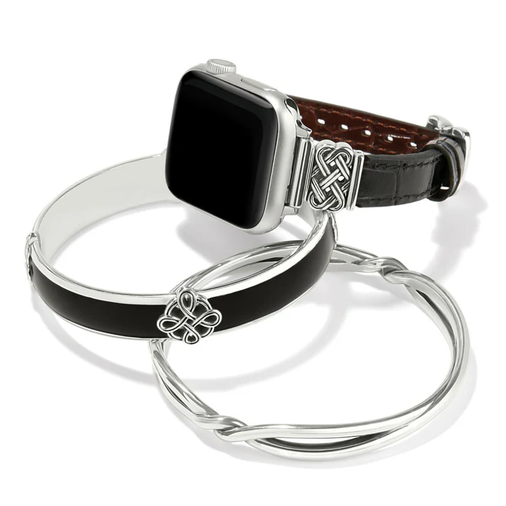 Brighton Interlok Reversible Leather Smart Watch Band