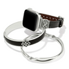 Image of Brighton Interlok Reversible Leather Smart Watch Band