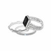 Image of Brighton Pretty Tough Silver Smart Watch Band