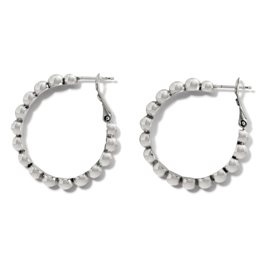 Brighton Twinkle Granulation Medium Hoop Earrings