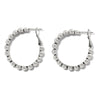 Image of Brighton Twinkle Granulation Medium Hoop Earrings