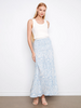 Image of Charlie B Brielle Floral Print Convertible Skirt/Dress - Blue